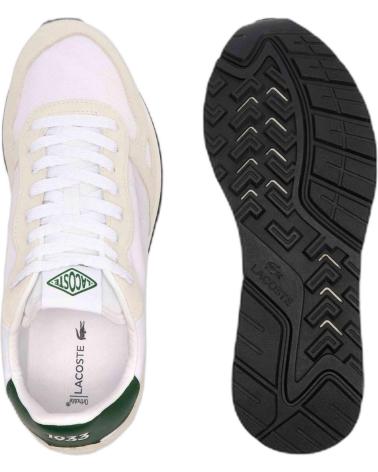 Sportivo per Uomo LACOSTE ZAPATILLAS PARA HOMBRE EN COLOR BLANCO