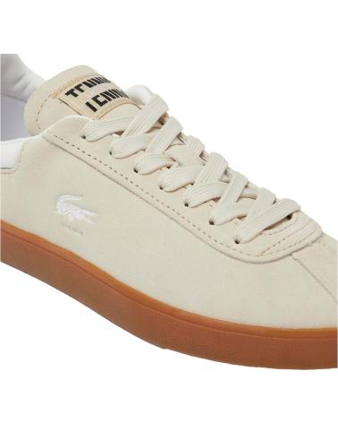 Sportivo per Donna LACOSTE ZAPATILLAS CASUAL BASESHOT 224 1 SFA BEIGE