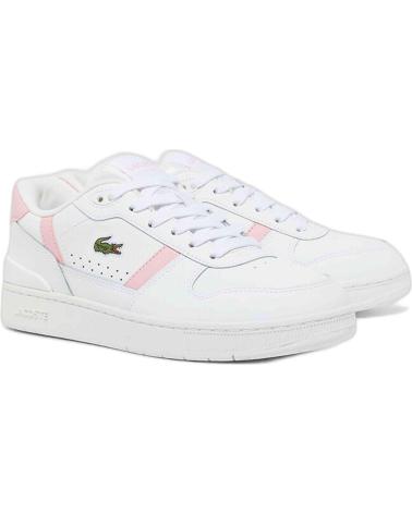 Sportivo per Donna LACOSTE ZAPATILLAS PARA MUJER EN COLOR BLANCO