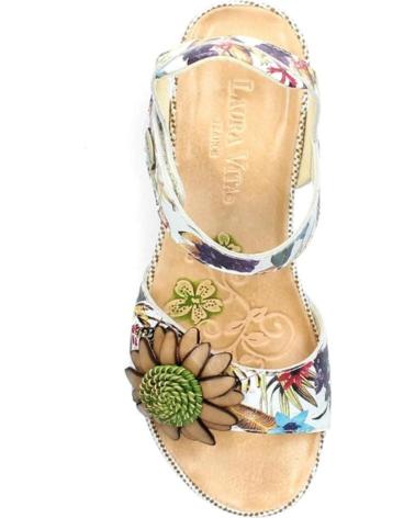 Sandali per Donna LAURA VITA BARRY-36 PIEL BEIG