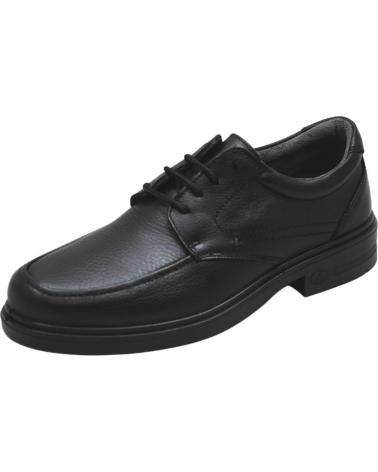Sapatos de Homem LUISETTI - MOCASIN LABORAL DE PIEL PARA PLANTILLAS DE HOMBR NEGRO