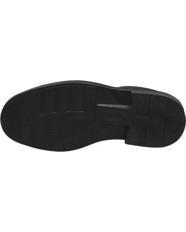 Zapatos de Hombre LUISETTI - MOCASIN LABORAL DE PIEL PARA PLANTILLAS DE HOMBR NEGRO
