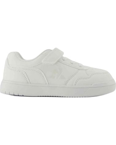LE COQ SPORTIF COURT BREAKER SNEAKERS FOR KIDS - WHITE BLANCO