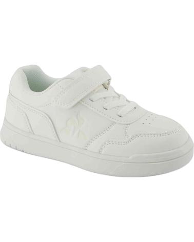 LE COQ SPORTIF COURT BREAKER SNEAKERS FÜR KINDER - WEISS BLANCO