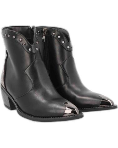 Stivali per Donna AZAREY 462H650 BOTIN COWBOY CON PEDRERIA EN EL TALON BLACK