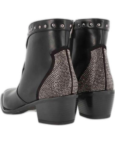 Stivali per Donna AZAREY 462H650 BOTIN COWBOY CON PEDRERIA EN EL TALON BLACK