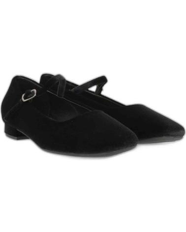 Mocassini per Donna AZAREY MANOLETINAS BAILARINAS FLEXIBLES TERCIOPELO PARA MUJER EN CO NEGRO