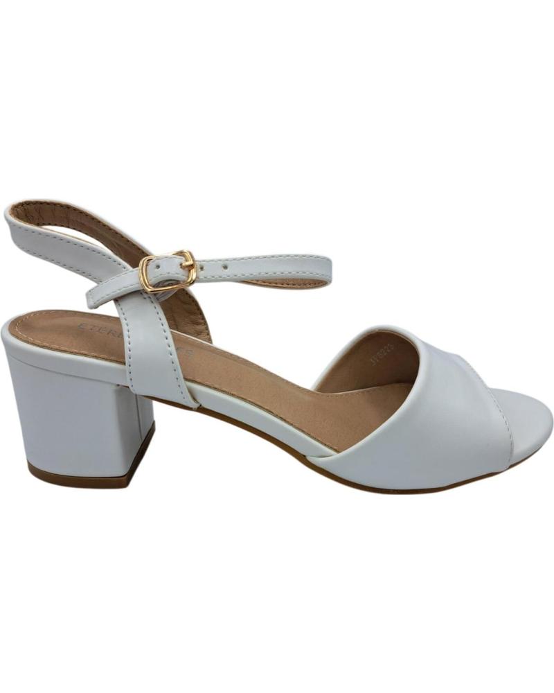 Sandales pour Femme CALZADOMANIA SANDALIA TACON BLANCO