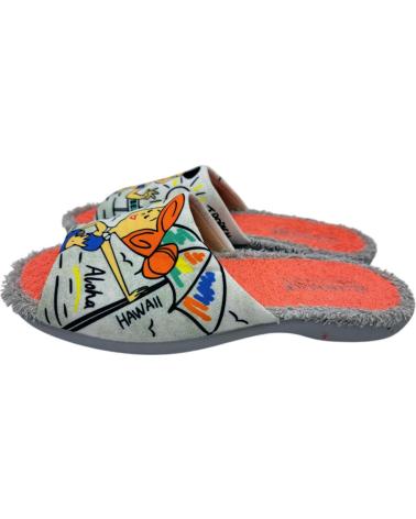 Hausschuhe für Damen VULCA-BICHA ZAPATILLA NARANJA