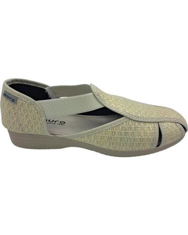 Sandali per Donna CALZADOMANIA SANDALIA LONA MURO BEIGE