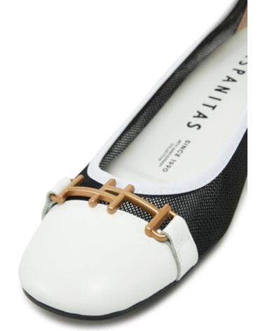 Woman shoes HISPANITAS ZAPATO CALLE MUJER HV253992 BLANCO