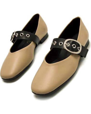Woman Flat shoes MTNG 55290 BEIGE