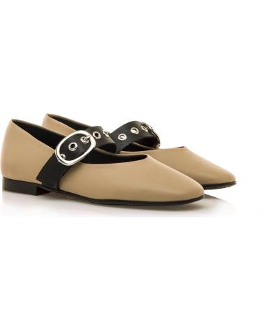 Woman Flat shoes MTNG 55290 BEIGE