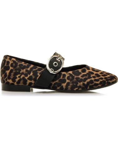 Woman Flat shoes MTNG 55290 NEGRO