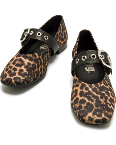 Woman Flat shoes MTNG 55290 NEGRO
