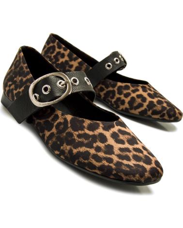 Woman Flat shoes MTNG 55290 NEGRO