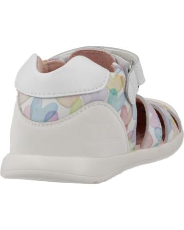 Sandales pour Fille BIOMECANICS SANDALIAS PARA NINA 252110 ESTAMPADO CORAZONES BLANCOB050