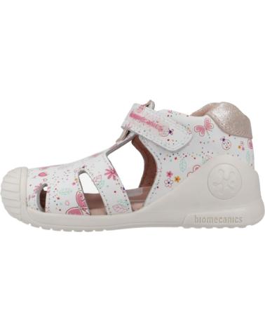 Sandali per Bambina BIOMECANICS SANDALIAS NINA MODELO 252101B COLOR BLANCO