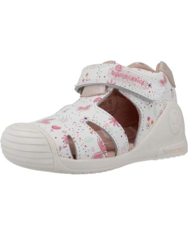 Sandali per Bambina BIOMECANICS SANDALIAS NINA MODELO 252101B COLOR BLANCO