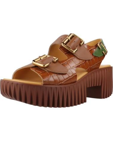 Sandálias de Mulher 4CCCCEES SANDALIAS MUJER MODELO PLIA ASTRA COLOR MARRON BROWN