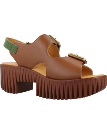 Sandálias de Mulher 4CCCCEES SANDALIAS MUJER MODELO PLIA ASTRA COLOR MARRON BROWN