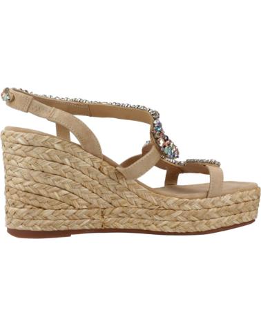 Sandalen für Damen ALMA EN PENA ALPARGATAS MUJER MODELO V251276 COLOR MARRON CLARO SAND