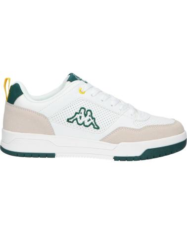 Sneaker für Herren KAPPA 381V3EW LOGO MANIS A0U - WHITE-GREEN DK