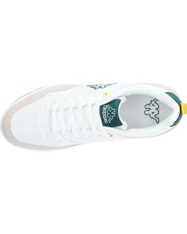 Sneaker für Herren KAPPA 381V3EW LOGO MANIS A0U - WHITE-GREEN DK