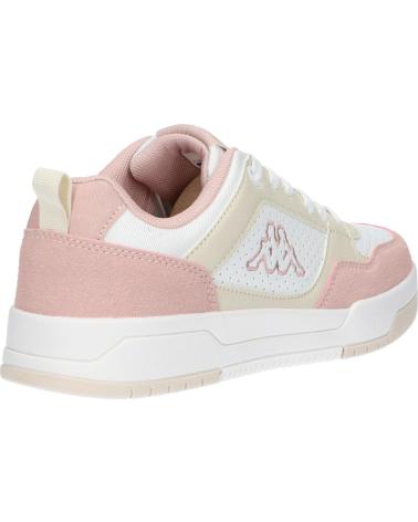 Sneaker für Damen KAPPA 381V3FW LOGO MANISW A0P - WHITE-PINK SMOKE