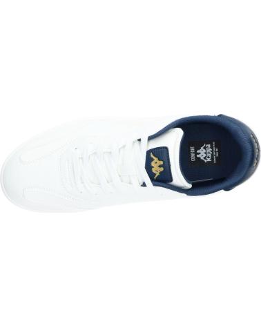Sneaker für Herren KAPPA 381X6HW AUTHENTIC PHOENYX 1 A14 - WHITE-BLUE DK-YELLOW GOLD RICH