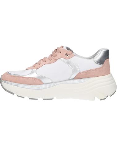 Sneaker für Damen geox D35UFA 08522 D DIAMANTA C1Z8Z WHITE-NUDE