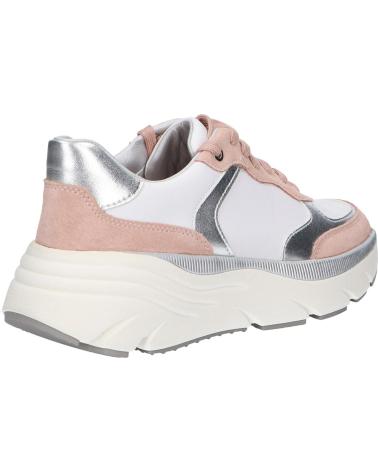Sneaker für Damen geox D35UFA 08522 D DIAMANTA C1Z8Z WHITE-NUDE