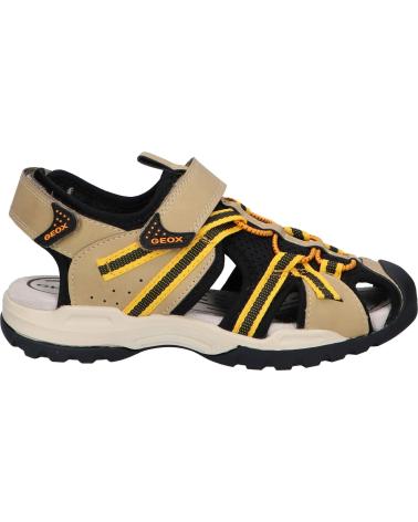Sandálias de Mulher e Menina e Menino GEOX SANDALIAS NINO MODELO J BOREALIS B B COLOR MARRON CLARO C044 C0445