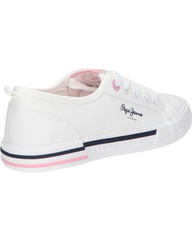 Deportivas de Mujer PEPE JEANS PGS30620 BRADY TOP G 803OFF WHITE