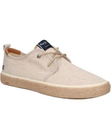 Man Trainers PEPE JEANS PMS10330 PORT LINEN 814ECRU
