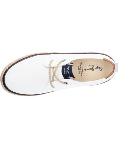 Man Trainers PEPE JEANS PMS10332 PORT TOURISTS 803OFF WHITE