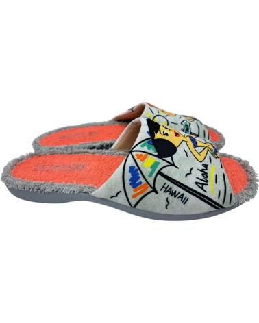 Hausschuhe für Damen VULCA-BICHA ZAPATILLA NARANJA