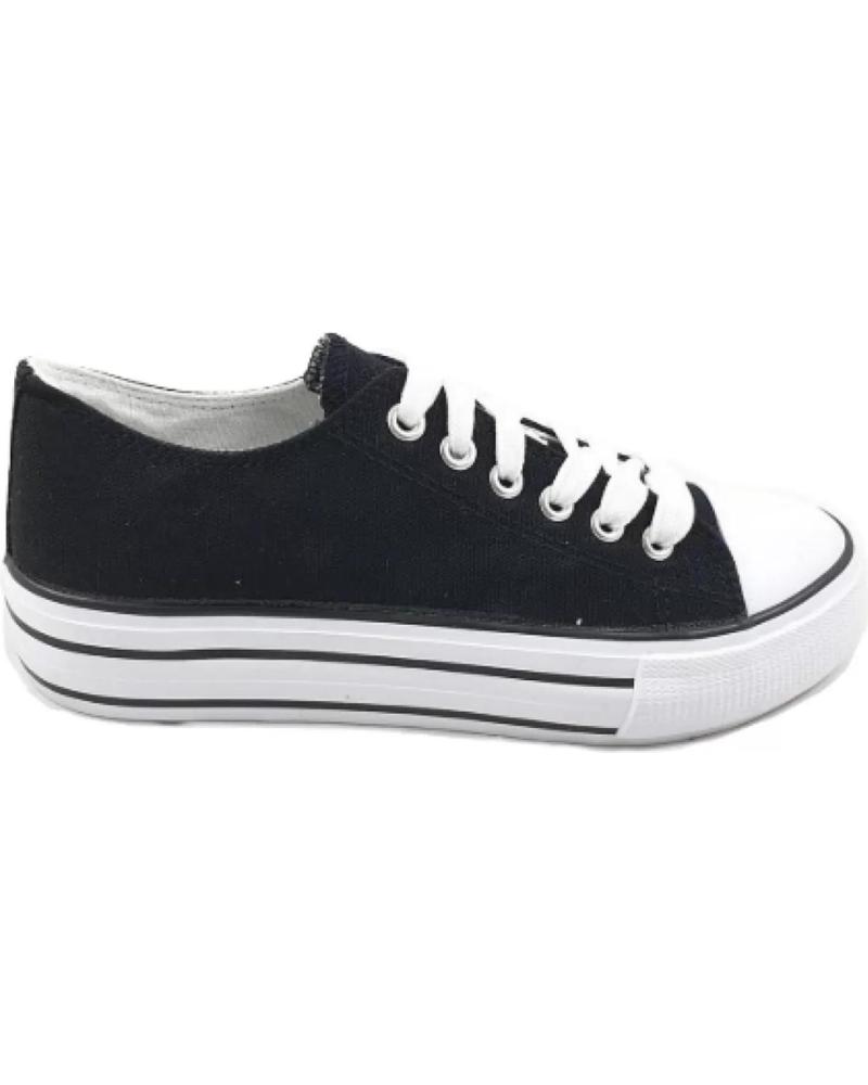 Esportes  de Mulher TIMBOS DEPORTIVA CORDONES DE MUJER 122843 NEGRO