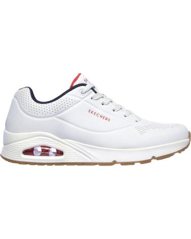 Esportes  de Homem SKECHERS SNEAKERS 52458 HOMBRE -AZUL BLANCO