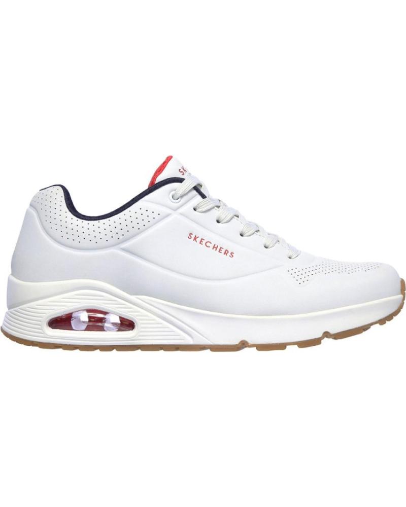 Esportes  de Homem SKECHERS SNEAKERS 52458 HOMBRE -AZUL BLANCO