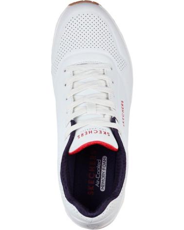 Esportes  de Homem SKECHERS SNEAKERS 52458 HOMBRE -AZUL BLANCO