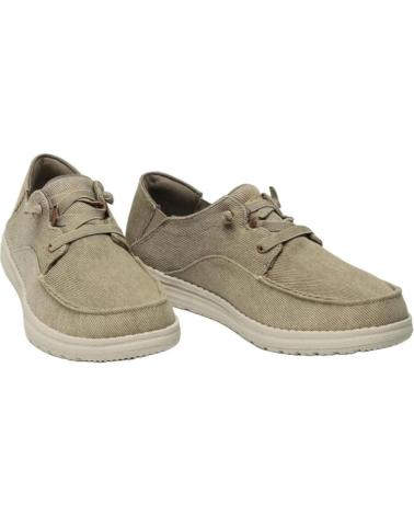 Scarpe per Uomo SKECHERS ZAPATOS DE SPORT MELSON-VOLGO HOMBRE CUERO MARRóN