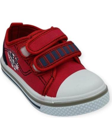 Sneaker für Junge BUBBLE BOBBLE BUBBLE ZAPATILLA DE LONA CON VELCRO Y PUNTERA DE GOMA PARA ROJO