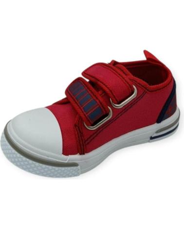Sneaker für Junge BUBBLE BOBBLE BUBBLE ZAPATILLA DE LONA CON VELCRO Y PUNTERA DE GOMA PARA ROJO