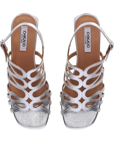Sandales pour Femme CHIKA10 MELANIA 05 PLATA-SILVER