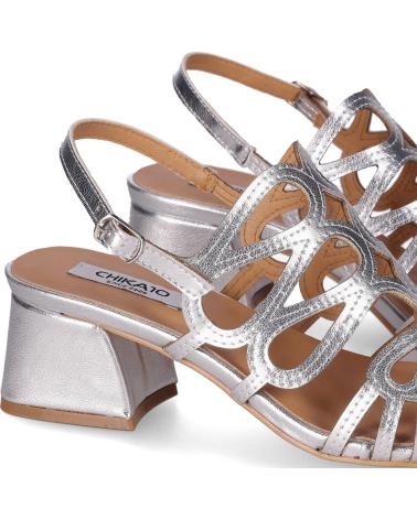 Sandales pour Femme CHIKA10 MELANIA 05 PLATA-SILVER