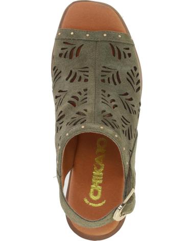 Sandalen für Damen CHIKA10 NEW GODO 06 KAKI-KHAKI