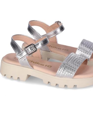 Sandalen für Damen und Mädchen CHIKA10 MARIONA 01 PLATA-SILVER
