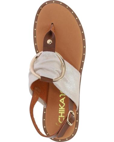 Sandali per Donna CHIKA10 MUSAKA 07 PLATINO-LG GOLD