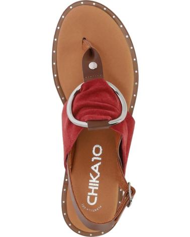 Sandalias de Mujer CHIKA10 MUSAKA 07 ROJO-RED